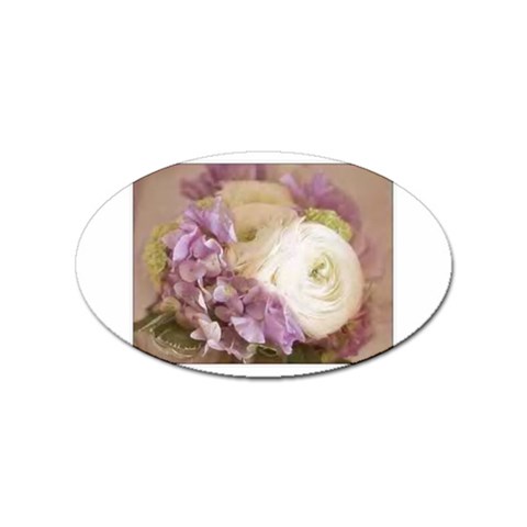 bouquet Sticker (Oval) from ArtsNow.com Front