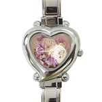 bouquet Heart Italian Charm Watch