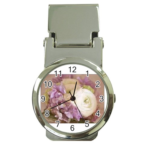 bouquet Money Clip Watch from ArtsNow.com Front