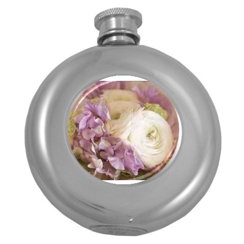 bouquet Hip Flask (5 oz) from ArtsNow.com Front