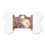 bouquet Dog Tag Bone (One Side)