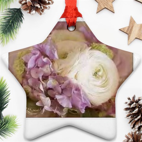 bouquet Ornament (Star) from ArtsNow.com Front