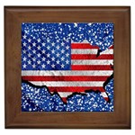 Usa-map-and-flag-on-cement-wall-texture-background-design-1591646654pet Framed Tile