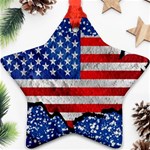 Usa-map-and-flag-on-cement-wall-texture-background-design-1591646654pet Ornament (Star)