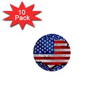 Usa-map-and-flag-on-cement-wall-texture-background-design-1591646654pet 1  Mini Buttons (10 pack) 