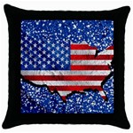 Usa-map-and-flag-on-cement-wall-texture-background-design-1591646654pet Throw Pillow Case (Black)