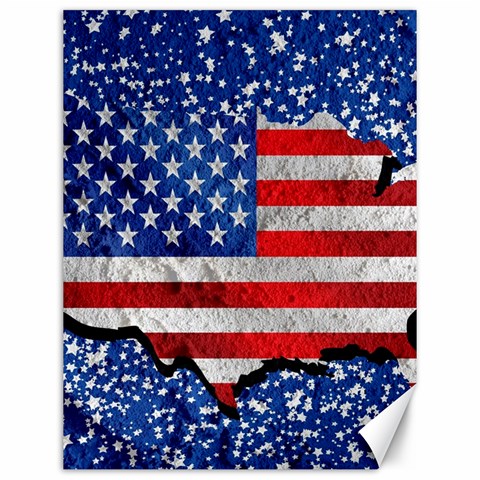 Usa 11.86 x15.41  Canvas - 1