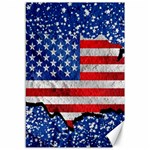 Usa-map-and-flag-on-cement-wall-texture-background-design-1591646654pet Canvas 12  x 18 