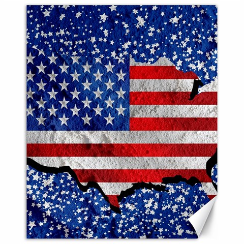 Usa 15.75 x19.29  Canvas - 1