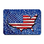 Usa-map-and-flag-on-cement-wall-texture-background-design-1591646654pet Small Doormat 