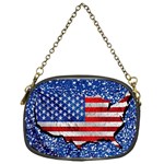 Usa-map-and-flag-on-cement-wall-texture-background-design-1591646654pet Chain Purse (One Side)