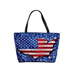 Usa-map-and-flag-on-cement-wall-texture-background-design-1591646654pet Classic Shoulder Handbag