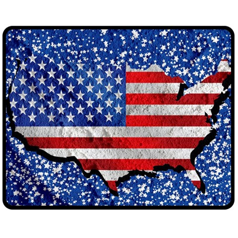 Usa 60 x50  Blanket Front