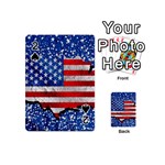 Usa-map-and-flag-on-cement-wall-texture-background-design-1591646654pet Playing Cards 54 Designs (Mini)