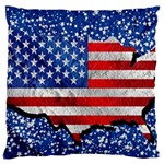 Usa-map-and-flag-on-cement-wall-texture-background-design-1591646654pet Large Cushion Case (One Side)