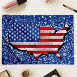 Usa-map-and-flag-on-cement-wall-texture-background-design-1591646654pet Cosmetic Bag (XXL)