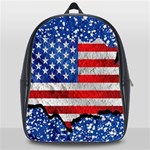 Usa-map-and-flag-on-cement-wall-texture-background-design-1591646654pet School Bag (XL)