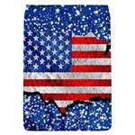 Usa-map-and-flag-on-cement-wall-texture-background-design-1591646654pet Removable Flap Cover (L)