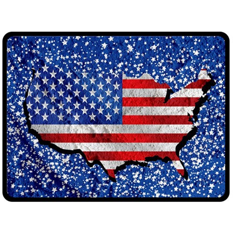 Usa 80 x60  Blanket Back