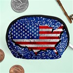 Usa-map-and-flag-on-cement-wall-texture-background-design-1591646654pet Accessory Pouch (Medium)