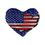 Usa-map-and-flag-on-cement-wall-texture-background-design-1591646654pet Standard 16  Premium Flano Heart Shape Cushions