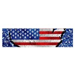 Usa-map-and-flag-on-cement-wall-texture-background-design-1591646654pet Satin Scarf (Oblong)