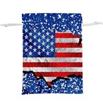 Usa-map-and-flag-on-cement-wall-texture-background-design-1591646654pet  Lightweight Drawstring Pouch (XL)