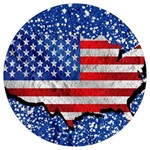 Usa-map-and-flag-on-cement-wall-texture-background-design-1591646654pet Round Trivet