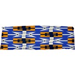 Shapes on a blue background                                                          Samsung Galaxy S i9008 Hardshell Case