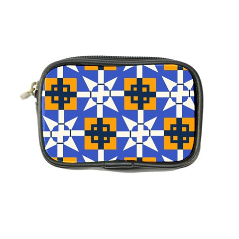 Shapes on a blue background                                                           Coin Purse from ArtsNow.com Front