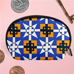 Shapes on a blue background                                                           Accessory Pouch