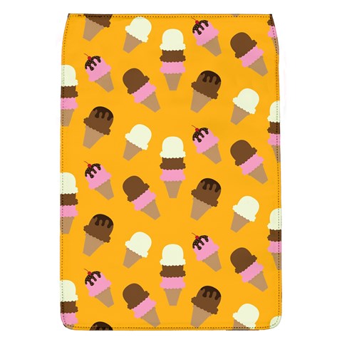 Ice cream on an orange background pattern                                                            Samsung Galaxy Grand DUOS I9082 Hardshell Case from ArtsNow.com Front