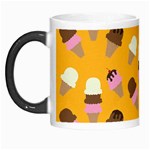 Ice cream on an orange background pattern                                                             Morph Mug