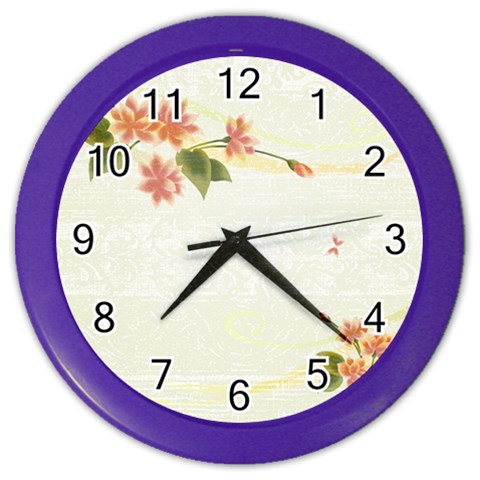 The Glory of Green Color Wall Clock from ArtsNow.com Front