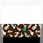 Easter rabbit pattern Rectangular Jigsaw Puzzl