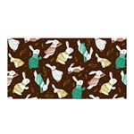 Easter rabbit pattern Satin Wrap