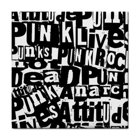 Punk Lives Tile Coaster from ArtsNow.com Front