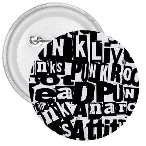 Punk Lives 3  Buttons from ArtsNow.com Front