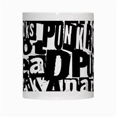 Punk Lives White Mugs from ArtsNow.com Center