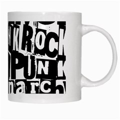 Punk Lives White Mugs from ArtsNow.com Right