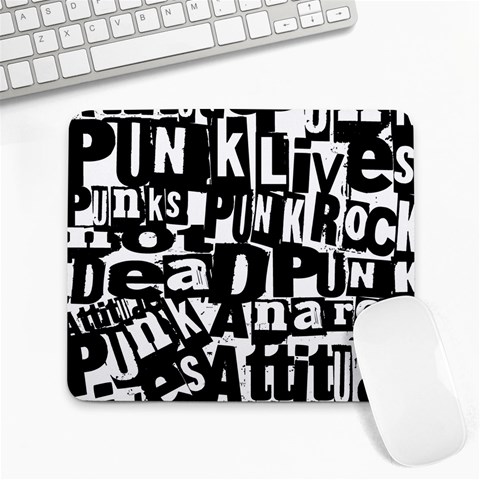 Punk Lives Large Mousepads from ArtsNow.com Front