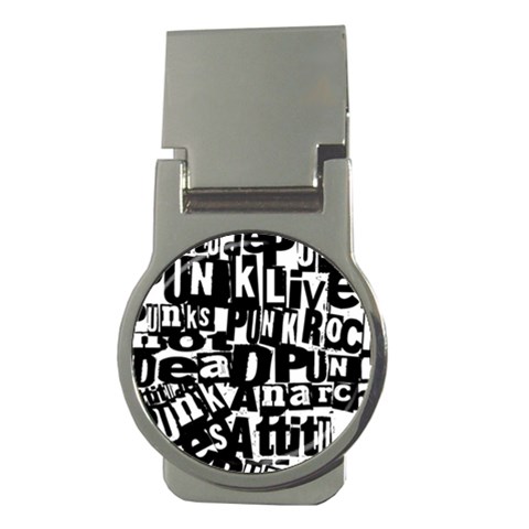 Punk Lives Money Clips (Round)  from ArtsNow.com Front