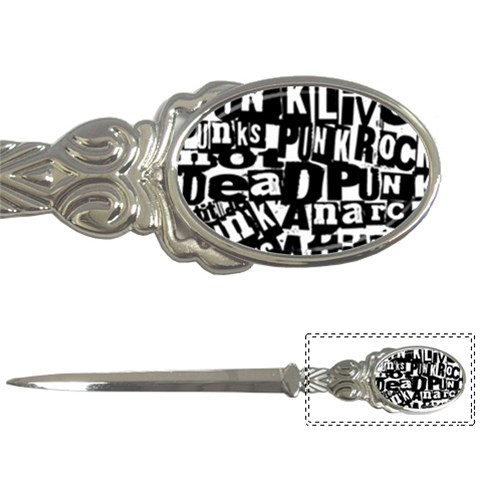 Punk Lives Letter Opener from ArtsNow.com Front