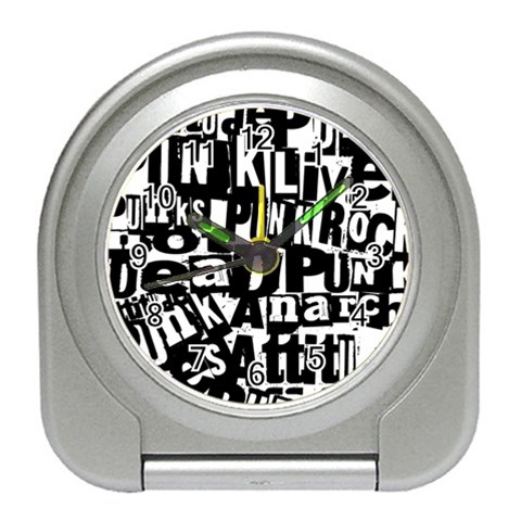 Punk Lives Travel Alarm Clock from ArtsNow.com Front