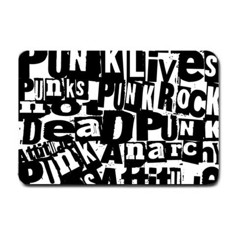 Punk Lives Small Doormat  from ArtsNow.com 24 x16  Door Mat