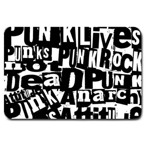 Punk Lives Large Doormat  from ArtsNow.com 30 x20  Door Mat