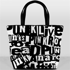 Punk Lives Bucket Bag from ArtsNow.com Front