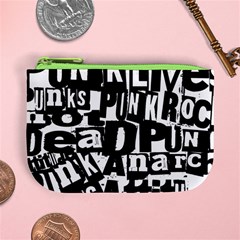 Punk Lives Mini Coin Purse from ArtsNow.com Front