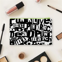 Punk Lives Cosmetic Bag (Medium) from ArtsNow.com Back