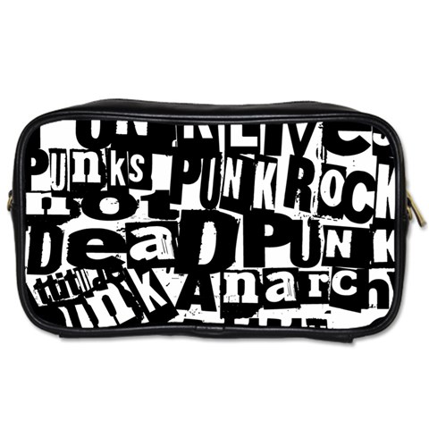 Punk Lives Toiletries Bag (One Side) from ArtsNow.com Front